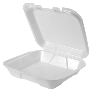 SN220VW SMALL 1 COMP HINGED CONTAINER 200/CS W'T:12LB