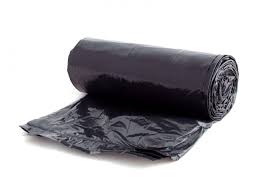 LD Black Trash Bags, 38x60 - Pak-Man Food Packaging Supply